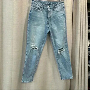 OLD NAVY O.G.Straight High-Rise Secret Smooth Pockets Women’s 6 Short Jean